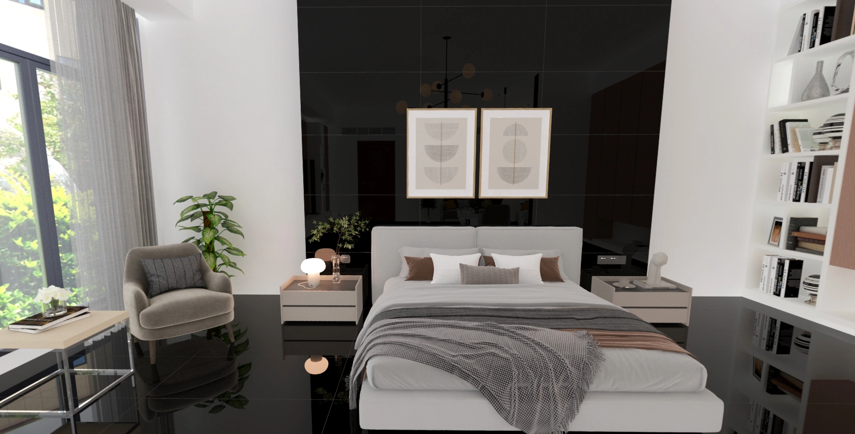 Room with Tiles